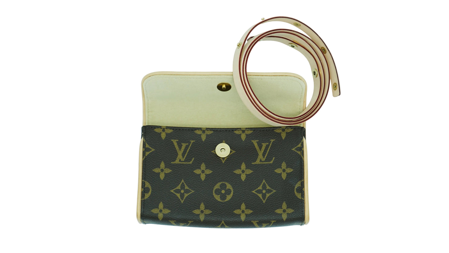 POCHETTE FLORENTINE LOUIS VUITTON CANGURERA