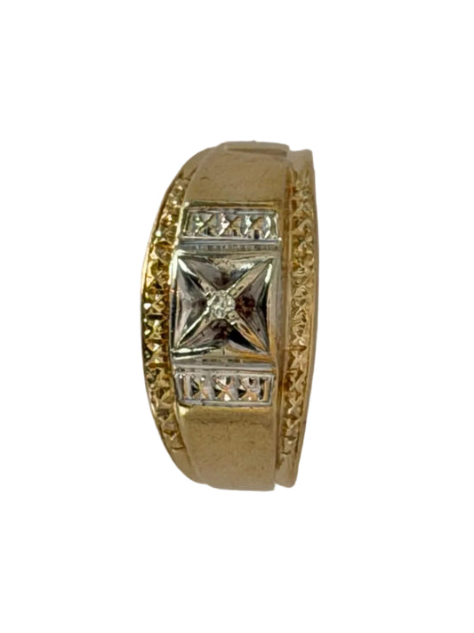 ANILLO DE MONTADURA CON ORO BLANCO