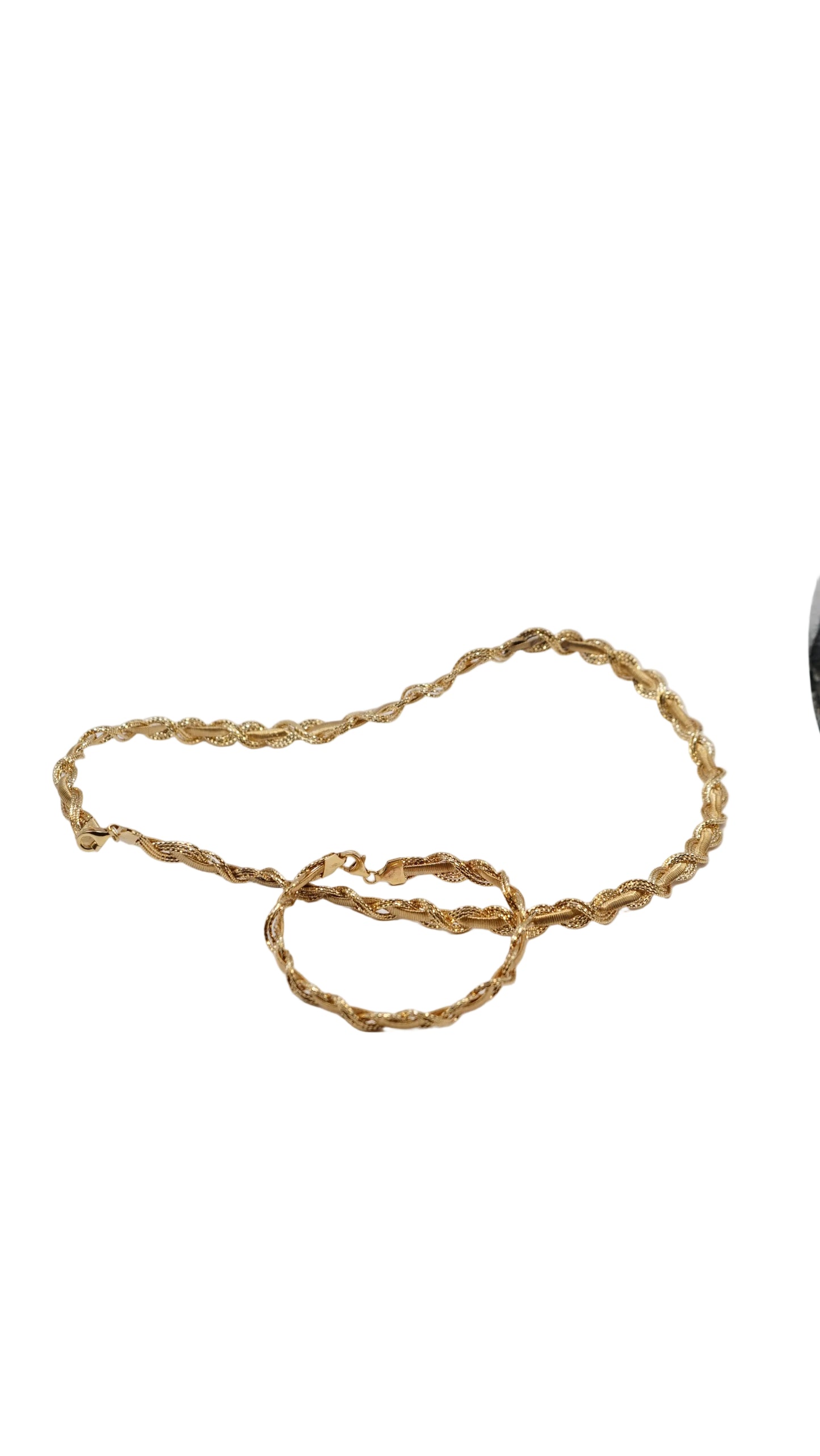 BRAZALETE ORO HUCO SURJADO