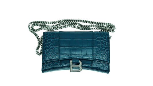 CARTERA CON CADENA BALENCIAGA COLECCION HOURGLASS