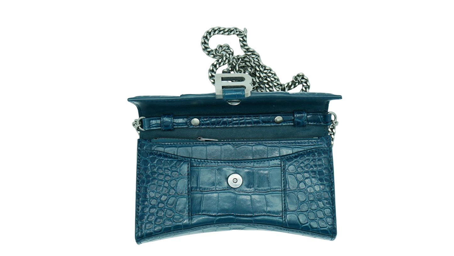 CARTERA CON CADENA BALENCIAGA COLECCION HOURGLASS