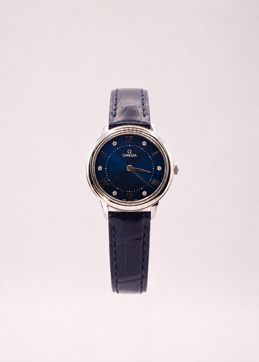 RELOJ DAMA OMEGA DE VILLE PRESTIGE AZUL