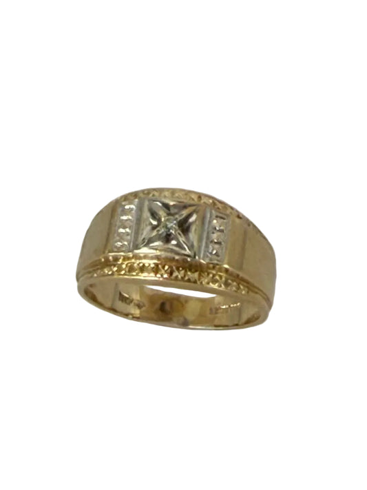 ANILLO DE MONTADURA CON ORO BLANCO
